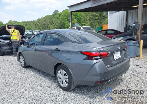 2025 Nissan Versa 1.6 S из США, поврежденный, VIN 3N1CN8DVXSL836216